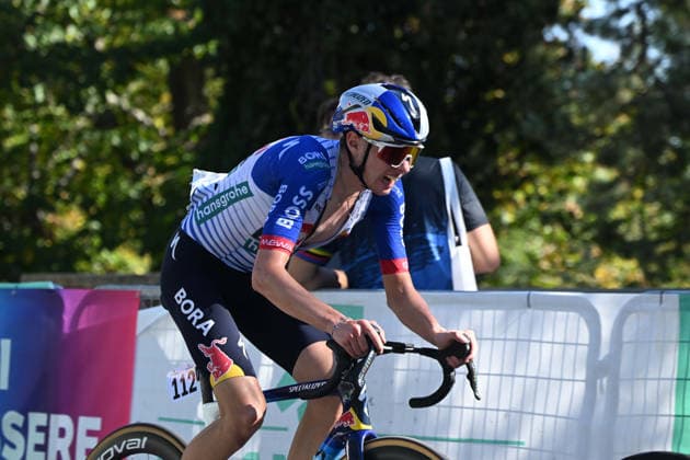 03-10-2026 Giro Dell emilia; 2026, Red Bull - Bora Hansgrohe; Finn, Lorenzo Mark; Bologna - San Luca;
