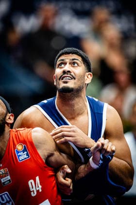 BB 1BL Men s Syntainics MBC vs. Ratiopharm Ulm: Gabriel de Oliveira of Syntainics MBC during the 2026–2027 season in the 1st EasyCredit Bundesliga on Matchday 4 between Syntainics MBC and Ratiopharm Ulm at the Stadthalle Weissenfels on October 3, 2026 in Weissenfels, Saxony-Anhalt, Germany