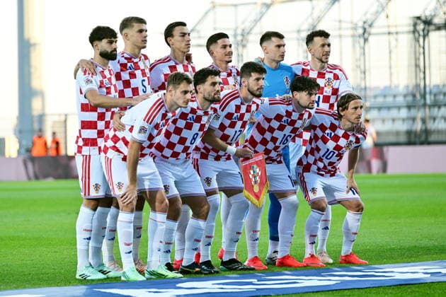 Croatia, Rijeka, 03.10.2026. Rujevica Stadium. UEFA Nations League, football match: Croatia - England. In the photo: Croatia team. Photo: Damir Krajac CROPIX Copyright: xxDamirxKrajacx hrvatska_engleska21-031026