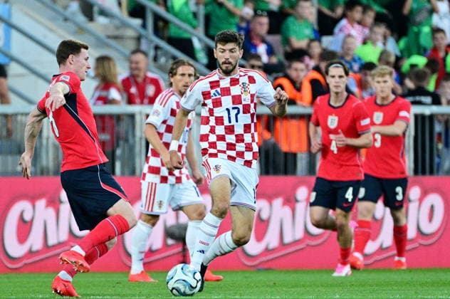 Croatia, Rijeka, 03.10.2026. Rujevica Stadium. UEFA Nations League, football match: Croatia - England. In the photo: Petar Sucic. Photo: Damir Krajac CROPIX Copyright: xxDamirxKrajacx hrvatska_engleska41-031026