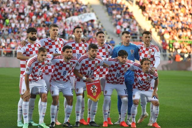 Croatia, Rijeka, 03.10.2026. Rujevica Stadium. Thomas Tuchel held a press conference, PK, Pressekonferenz after the match of the 3rd round of the League of Nations, Croatia - England. In the photo: Croatia team. Foto: Damir Skomrlj CROPIX Copyright: xxDamirxSkomrljx hrvatska_engleska_skomrlj08-031026