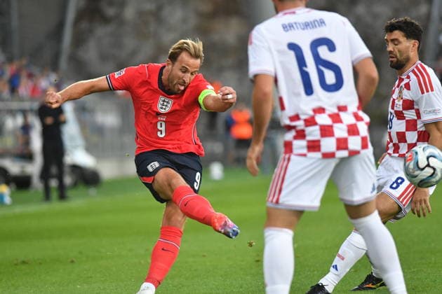 Croatia, Rijeka, 03.10.2026. Rujevica Stadium. Thomas Tuchel held a press conference, PK, Pressekonferenz after the match of the 3rd round of the League of Nations, Croatia - England. In the photo: Harry Kane. Foto: Damir Skomrlj CROPIX Copyright: xxDamirxSkomrljx hrvatska_engleska_skomrlj21-031026