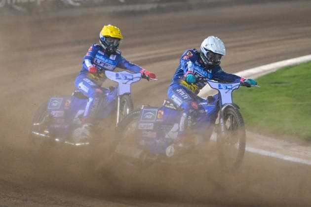 2026.10.03 Lublin Zuzel PGE Ekstraliga sezon 2026 Orlen Oil Motor Lublin - Fogo Unia Leszno N z Piotr Pawlicki (Z) Grzegorz Zengota (B) Foto Wojciech Szubartowski PressFocus 2026.10.03 Lublin Speedway PGE Ekstraliga season 2026 Orlen Oil Motor Lublin - Fogo Unia Leszno Piotr Pawlicki (Z) Grzegorz Zengota (B) Credit: Wojciech Szubartowski PressFocus NEWSPIX.PL --- newspix.pl POLAND OUT! 