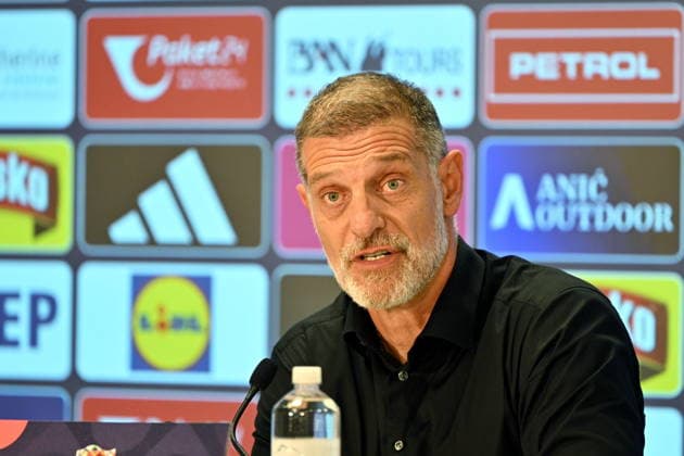 Croatia, Rijeka, 03.10.2026. Rujevica Stadium. Slaven Bilic held a media conference after the Nations League match between Croatia and England. Photo: Damir Krajac CROPIX Copyright: xxDamirxKrajacx bilic6-031026