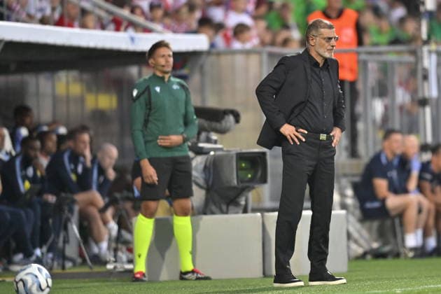 Croatia v England - UEFA Nations League 2026 27 Group A3 MD3 RIJEKA, CROATIA - OCTOBER 3: Head coach of Croatia Slaven Bilic looks on during the UEFA Nations League 2026 27 group phase match between Croatia and England at Stadion HNK Rijeka on October 3, 2026 in Rijeka, Croatia. IgorxSoban PIXSELL