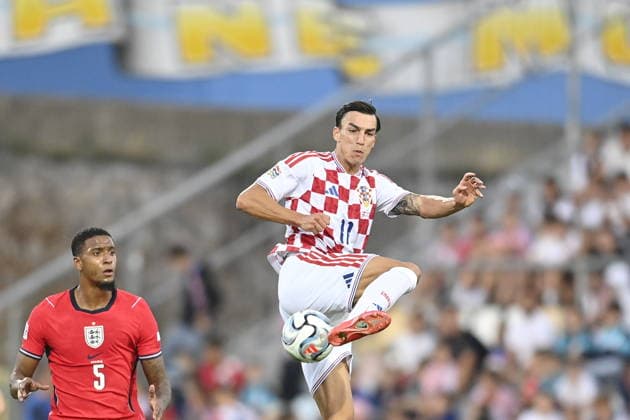 Croatia v England - UEFA Nations League 2026 27 Group A3 MD3 RIJEKA, CROATIA - OCTOBER 3:Petar Musa of Croatia in action during the UEFA Nations League 2026 27 group phase match between Croatia and England at Stadion HNK Rijeka on October 3, 2026 in Rijeka, Croatia. IgorxSoban PIXSELL