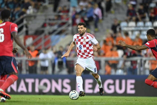 Croatia v England - UEFA Nations League 2026 27 Group A3 MD3 RIJEKA, CROATIA - OCTOBER 3: Mateo Kovacic of Croatia controls the ball during the UEFA Nations League 2026 27 group phase match between Croatia and England at Stadion HNK Rijeka on October 3, 2026 in Rijeka, Croatia. IgorxSoban PIXSELL
