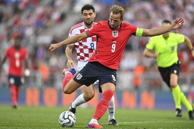 Croatia v England - UEFA Nations League 2026 27 Group A3 MD3 RIJEKA, CROATIA - OCTOBER 3: Harry Kane of England in action during the UEFA Nations League 2026 27 group phase match between Croatia and England at Stadion HNK Rijeka on October 3, 2026 in Rijeka, Croatia.  IgorxSoban PIXSELL