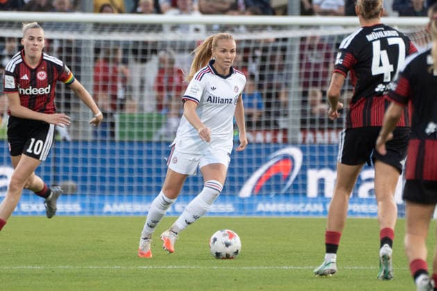 October 3, 2026, xhfmx, Soccer Google Pixel Women s Bundesliga, Eintracht Frankfurt vs. FC Bayern Munich, Glodis Perla Viggosdottir, FC Bayern Munich, Frankfurt am Main