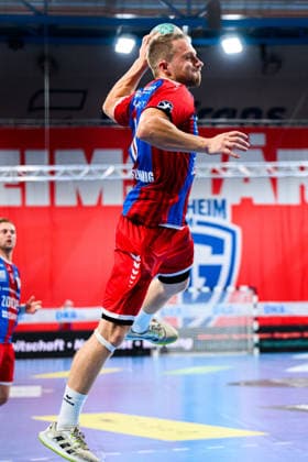 Bietigheim HBL 26 27 SG BBM Bietigheim Fuechse Berlin Lukas Wucherpfennig Bietigheim Bietigheim Bissingen Egetrans Arena Baden-Württemberg Germany