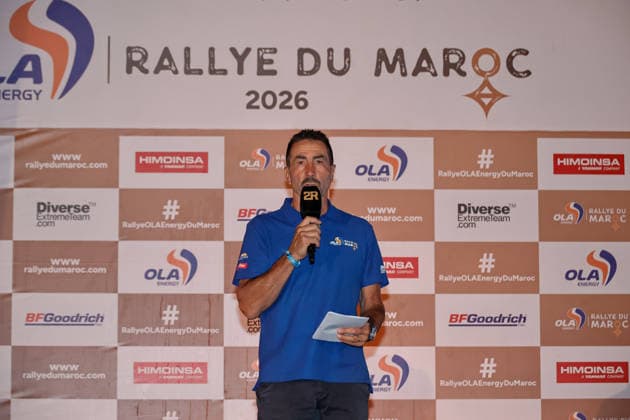 W2RC - RALLYE DU MAROC 2026 ALPHAND Luc, Rallye du Maroc, portrait portrait during the the Podium and Prize Giving Ceremony of the Rallye du Maroc 2026, 4th round of the 2026 WR2C Championship from October 3, 2026 around Zagora, Morocco - AgadirMorocco  Copyright: xPauloxMariax