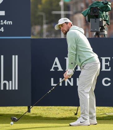 Alfred Dunhill Links Championship Alex Fitzpatrick tees off the 2nd hole during the Alfred Dunhill Links Championship at St Andrews, St Andrews 03 10 2026 UK Newspapers OUT Copyright: xKrisxCargillx FIL-24023-0044