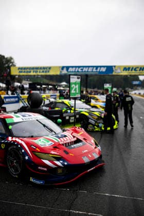AUTO - IMSA - PETIT LE MANS 2026 21 FUOCO Antonio (ita), MANN Simon (gbr), WADOUX Lilou (fra), AF Corse, Ferrari 296 GT3 Evo, during the 2026 Motul Petit Le Mans, 11th round of the 2026 IMSA WeatherTech SportsCar Championship, from October 1 to 3, 2026 on the Michelin Raceway Road Atlanta in Braselton, Georgia, United States of America - BraseltonUnited States Copyright: xFabrizioxBoldonix