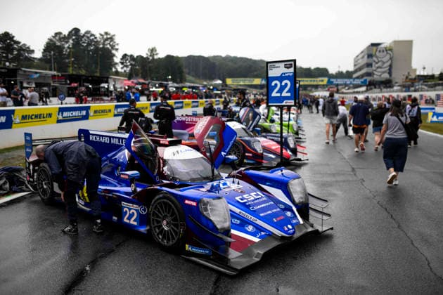 AUTO - IMSA - PETIT LE MANS 2026 22 DI RESTA Paul (gbr), GOLDBURG Dan (usa), LINDH Rasmus (swe), United Autosports USA, Oreca 07-Gibson, during the 2026 Motul Petit Le Mans, 11th round of the 2026 IMSA WeatherTech SportsCar Championship, from October 1 to 3, 2026 on the Michelin Raceway Road Atlanta in Braselton, Georgia, United States of America - BraseltonUnited States Copyright: xFabrizioxBoldonix
