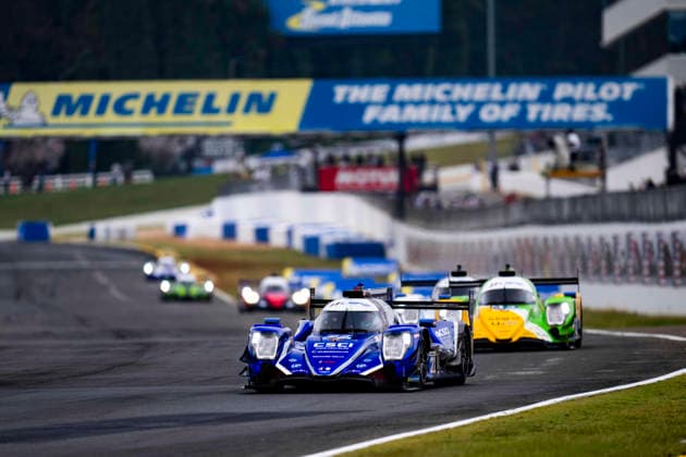 AUTO - IMSA - PETIT LE MANS 2026 22 DI RESTA Paul (gbr), GOLDBURG Dan (usa), LINDH Rasmus (swe), United Autosports USA, Oreca 07-Gibson, action during the 2026 Motul Petit Le Mans, 11th round of the 2026 IMSA WeatherTech SportsCar Championship, from October 1 to 3, 2026 on the Michelin Raceway Road Atlanta in Braselton, Georgia, United States of America - BraseltonUnited States  Copyright: xFabrizioxBoldonix