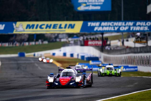 AUTO - IMSA - PETIT LE MANS 2026 04 JAKOBSEN Malthe (dnk), KURTZ George (usa), QUINN Alex (gbr), SOWERY Toby (gbr), CrowdStrike Racing by APR, Oreca 07-Gibson, action during the 2026 Motul Petit Le Mans, 11th round of the 2026 IMSA WeatherTech SportsCar Championship, from October 1 to 3, 2026 on the Michelin Raceway Road Atlanta in Braselton, Georgia, United States of America - BraseltonUnited States  Copyright: xFabrizioxBoldonix