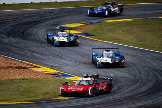 AUTO - IMSA - PETIT LE MANS 2026 31 AITKEN Jack (gbr), BAMBER Earl (nzl), VESTI Frederik (dnk), Cadillac Whelen, Cadillac V-Series.R, action during the 2026 Motul Petit Le Mans, 11th round of the 2026 IMSA WeatherTech SportsCar Championship, from October 1 to 3, 2026 on the Michelin Raceway Road Atlanta in Braselton, Georgia, United States of America - BraseltonUnited States  Copyright: xFabrizioxBoldonix