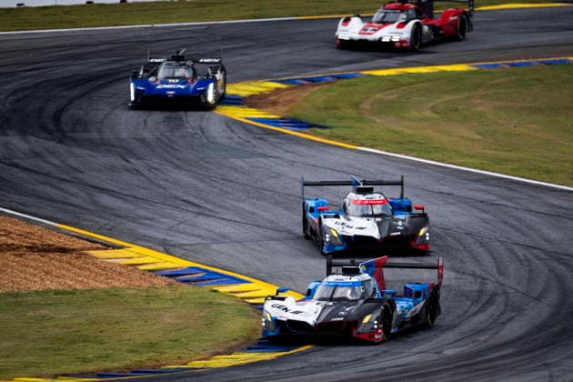 AUTO - IMSA - PETIT LE MANS 2026 24 FRIJNS Robin (nld), VANTHOOR Dries (bel), VAN DER LINDE Sheldon (zaf), VANTHOOR Dries (bel), BMW M Team WRT, BMW M Hybrid V8, action during the 2026 Motul Petit Le Mans, 11th round of the 2026 IMSA WeatherTech SportsCar Championship, from October 1 to 3, 2026 on the Michelin Raceway Road Atlanta in Braselton, Georgia, United States of America - BraseltonUnited States  Copyright: xFabrizioxBoldonix