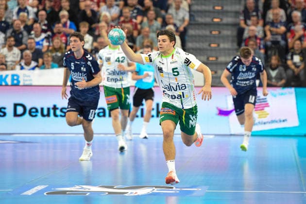 Handball I Men I 2026–2027 Season I Bundesliga I Matchday 7 I SG Flensburg Handewitt vs. HC Hamburg I October 3, 2026 Rutger ten Velde 5, Frisch Auf Göppingen Copyright: xLobeca JanxKirschnerx