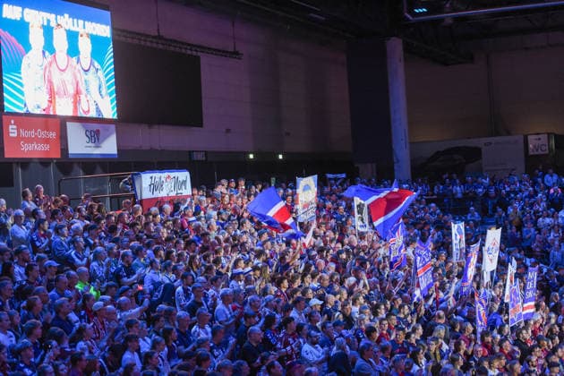 Handball I Men I 2026–2027 Season I Bundesliga I Matchday 7 I SG Flensburg Handewitt vs. HC Hamburg I October 3, 2026 Fans: Hölle Nord Copyright: xLobeca JanxKirschnerx