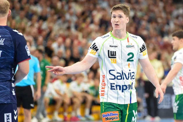 Handball I Men I 2026–2027 Season I Bundesliga I Matchday 7 I SG Flensburg Handewitt vs. HC Hamburg I October 3, 2026 Oskar Neudeck 2, Frisch Auf Göppingen Copyright: xLobeca JanxKirschnerx