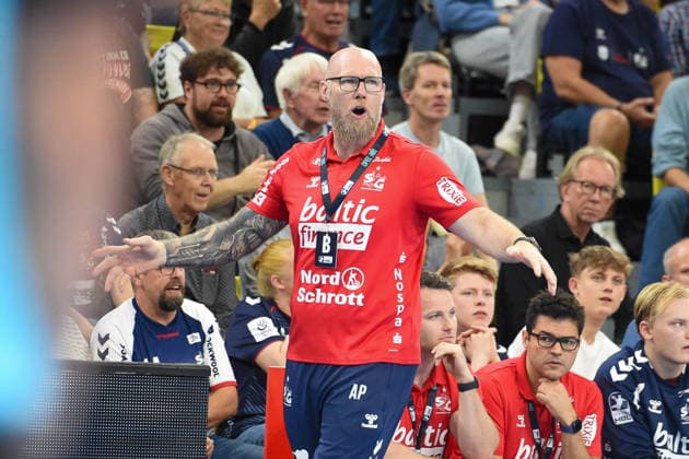 Handball I Men I 2026–2027 Season I Bundesliga I Matchday 7 I SG Flensburg Handewitt vs. HC Hamburg I October 3, 2026 Ales Pajovic, Coach, SG Flensburg Handewitt Copyright: xLobeca JanxKirschnerx