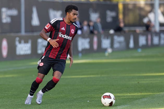 Eintracht Frankfurt vs. Eintracht Braunschweig, Friendly Match; Ansgar Knauff, Eintracht Frankfurt; 7th Friendly Match between Eintracht Frankfurt and Eintracht Braunschweig on October 2, 2026, at Deutsche Bank Park in Frankfurt am Main; Frankfurt am Main, Hesse, Germany; Deutsche Bank Park