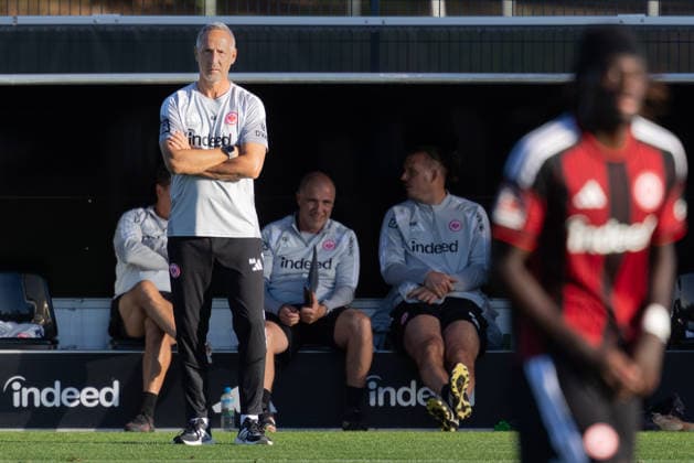 Eintracht Frankfurt vs. Eintracht Braunschweig, Friendly Match; Coach Adi Hütter; Eintracht Frankfurt; Friendly match between Eintracht Frankfurt and Eintracht Braunschweig on October 2, 2026, at Deutsche Bank Park in Frankfurt am Main, Frankfurt am Main, Hesse, Germany; Deutsche Bank Park