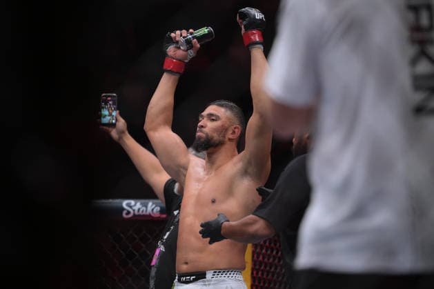 October 3, 2026, Salt Lake City, Utah, USA: JOHNNY WALKER defeated MICK PARKIN by KO (knee) at 3:35 of Round 1during UFC 332 at the Delta Arena in Utah. UFC 332: JJohnny Walker Defeated Mick Parkin By KO - ZUMAo117 20261003_zsp_o117_010 Copyright: xMikaelxOnax