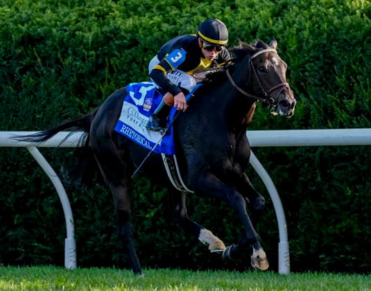 HORSE RACING 2026: Coolmore Turf Mile WAYI Keeneland OCT 03 October 3, 2026, Lexington, Ky, USA: Rhetorical (3) ridden by Irad Ortiz, Jr. wins the Coolmore Turf Mile Stakes (Grade 1) at Keeneland in Lexington, Kentucky on October 3, 2026. Jessica Morgan Eclipse Sportswire CSM(Credit Image: Â Jessica Morgan Cal Media) Lexington Ky USA EDITORIAL USE ONLY Copyright: xx ZUMA-20261003_faf_cs17_136.jpg JessicaxMorganx csmphotothree529197