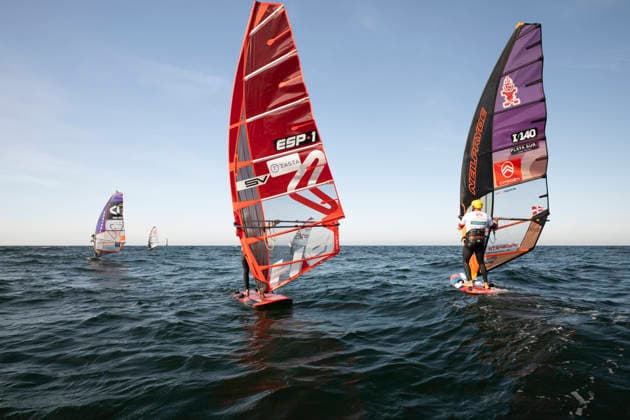 PWA Citroën World Windsurfing Tour Sylt 2026 Day 8 Slalom Foil Men Sylt Westerland, October 3, 2026 Nacho Baltasar Summers Slalom Foil Men, Spain, ESP 1 Matteo Iachino Slalom Foil Men, Italy, ITA 140 PWA Citroën World Windsurfing Tour Sylt 2026 Day 8 Slalom Foil Men on October 3, 2026, off Brandenburger Beach, motorboat on Sylt, Westerland, Germany Copyright: xBEAUTIFULxSPORTS AndreasxDickx