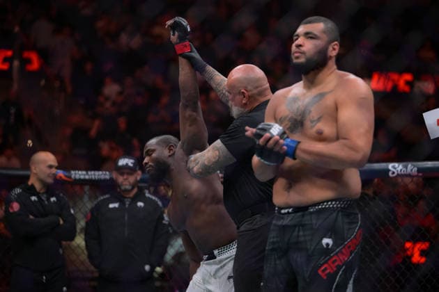 October 3, 2026, Salt Lake City, Utah, USA: ANTHONY WINT defeated LUCAS ARMAND by TKO (strikes) at 0:23 of Round 1 during UFC 332 at the Delta Arena in Utah. Salt Lake City USA - ZUMAo117 20261003_zsp_o117_036 Copyright: xMikaelxOnax