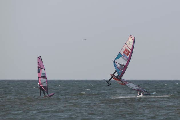 PWA Citroën World Windsurfing Tour Sylt 2026, Day 8: Men s Slalom Foil, Sylt Westerland, October 3, 2026 Balz Müller Freestyle Men, Switzerland, SUI 21 PWA Citroën World Windsurfing Tour Sylt 2026 Day 8 Slalom Foil Men on October 3, 2026 off Brandenburger Beach, motorboat on Sylt, Westerland, Germany Copyright: xBEAUTIFULxSPORTS AndreasxDickx