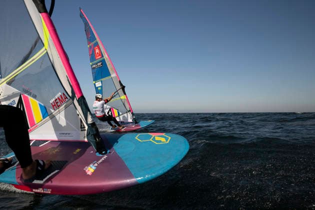 PWA Citroën World Windsurfing Tour Sylt 2026 Day 8 Slalom Foil Men Sylt Westerland, October 3, 2026 Alexis Mathis Slalom Foil Men, France, FRA 997 PWA Citroën World Windsurfing Tour Sylt 2026 Day 8 Slalom Foil Men on October 3, 2026, off Brandenburger Beach, motorboat on Sylt, Westerland, Germany Copyright: xBEAUTIFULxSPORTS AndreasxDickx