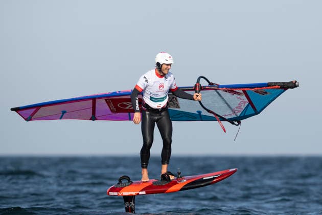 PWA Citroën World Windsurfing Tour Sylt 2026 Day 8 Slalom Foil Men Sylt Westerland, October 3, 2026 Balz Müller Freestyle Men, Switzerland, SUI 21 PWA Citroën World Windsurfing Tour Sylt 2026 Day 8 Slalom Foil Men on October 3, 2026 off Brandenburger Beach Motorboat on Sylt Westerland, Germany Copyright: xBEAUTIFULxSPORTS AndreasxDickx
