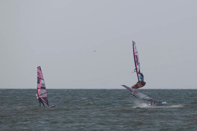 PWA Citroën World Windsurfing Tour Sylt 2026, Day 8: Men s Slalom Foil, Sylt Westerland, October 3, 2026 Balz Müller Freestyle Men, Switzerland, SUI 21 PWA Citroën World Windsurfing Tour Sylt 2026 Day 8 Slalom Foil Men on October 3, 2026 off Brandenburger Beach Motorboat on Sylt Westerland, Germany Copyright: xBEAUTIFULxSPORTS AndreasxDickx
