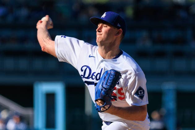 October 3, 2026, Los Angeles, California, USA: Closer Evan Phillips 59 of the Los Angeles Dodgers during a NLDS Game 1 against the Atlanta Braves on Saturday October 3, 2026 at Dodger Stadium in Los Angeles, California. JAVIER ROJAS PI Los Angeles USA - ZUMAp124 20261003_zaa_p124_018 Copyright: xJavierxRojasx