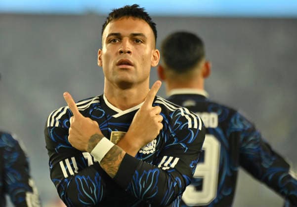 Lautaro Martinez, Argentina vs. Burkina Faso. Photo: FOTOBAIRES. Friendly Match Copyright: xjuanbaezphxJUANxMANUELxBAEZx