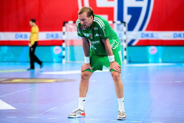 Bietigheim HBL 26 27 SG BBM Bietigheim Fuechse Berlin Max Darj Berlin Bietigheim Bissingen Egetrans Arena Baden-Württemberg Germany