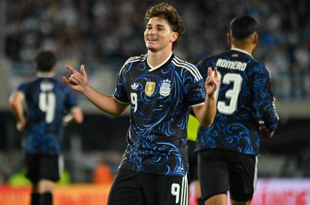 Julian Álvarez, Argentina vs. Burkina Faso. Photo: FOTOBAIRES. Friendly Match Copyright: xjuanbaezphxJUANxMANUELxBAEZx