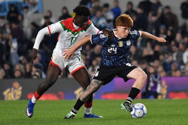 Argentina vs. Burkina Faso Soccer Match Photo by FOTOBAIRES Friendly Match Copyright: x FacundoxMoralesx x@facumoralesfotoxFACUNDOxMORALES @facumoralesfotox