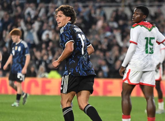 Simeone: Argentina vs. Burkina Faso Photo: FOTOBAIRES Friendly Match Copyright: x FacundoxMoralesx x@facumoralesfotoxFACUNDOxMORALESx