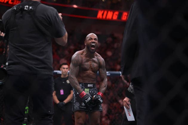 October 3, 2026, Salt Lake City, Utah, USA: ESTEBAN RIBOVICS defeated KING GREEN by TKO (strikes) at 4:08 of Round 1 during UFC 332 at the Delta Arena in Utah. UFC 332: Esteban Ribovics Defeated King Green By TKO. - ZUMAo117 20261003_zsp_o117_138 Copyright: xMikaelxOnax