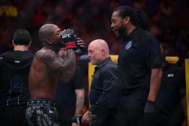 October 3, 2026, Salt Lake City, Utah, USA: ESTEBAN RIBOVICS defeated KING GREEN by TKO (strikes) at 4:08 of Round 1 during UFC 332 at the Delta Arena in Utah. Salt Lake City USA - ZUMAo117 20261003_zsp_o117_140 Copyright: xMikaelxOnax