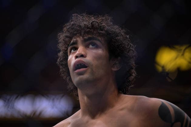 October 3, 2026, Salt Lake City, Utah, USA: PAYTON TALBOTT defeated DEIVESON FIGUEIREDO by TKO (strikes) at 2:09 of Round 1 during UFC 332 at the Delta Arena in Salt Lake City. UFC 332: Payton Talbott Defeated Deiveson Figueiredo By TKO.  - ZUMAo117 20261003_zsp_o117_155 Copyright: xMikaelxOnax