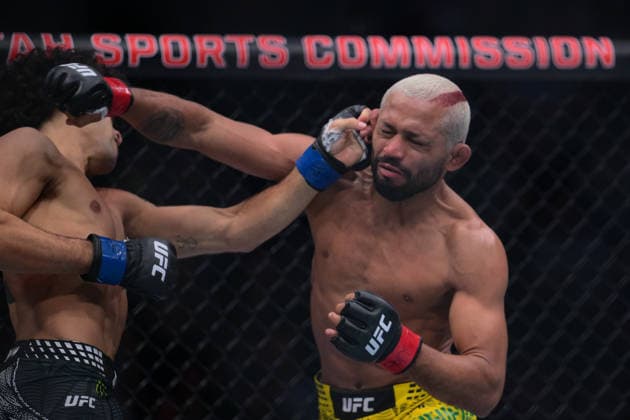 October 3, 2026, Salt Lake City, Utah, USA: PAYTON TALBOTT defeated DEIVESON FIGUEIREDO by TKO (strikes) at 2:09 of Round 1 during UFC 332 at the Delta Arena in Salt Lake City. UFC 332: Payton Talbott Defeated Deiveson Figueiredo By TKO.  - ZUMAo117 20261003_zsp_o117_156 Copyright: xMikaelxOnax