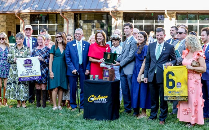 HORSE RACING 2026: BreedersÃ¢â‚¬â ¢ Futurity WAYI Keeneland OCT 03 October 3, 2026, Lexington, Ky, USA: American History (6) ridden by John Velazquez wins the Claiborne Breeders Futurity (Grade 1) at Keeneland in Lexington, Kentucky on October 3, 2026. Tim Sudduth Eclipse Sportswire CSM(Credit Image: Â Tim Sudduth Cal Media) Lexington Ky USA EDITORIAL USE ONLY Copyright: xx ZUMA-20261003_faf_cs17_290.jpg TimxSudduthx csmphotothree530224