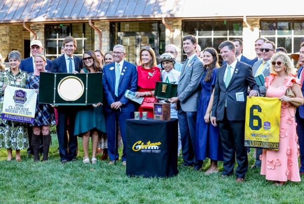 HORSE RACING 2026: BreedersÃ¢â‚¬â ¢ Futurity WAYI Keeneland OCT 03 October 3, 2026, Lexington, Ky, USA: American History (6) ridden by John Velazquez wins the Claiborne Breeders Futurity (Grade 1) at Keeneland in Lexington, Kentucky on October 3, 2026. Tim Sudduth Eclipse Sportswire CSM(Credit Image: Â Tim Sudduth Cal Media) Lexington Ky USA EDITORIAL USE ONLY Copyright: xx ZUMA-20261003_faf_cs17_289.jpg TimxSudduthx csmphotothree530225
