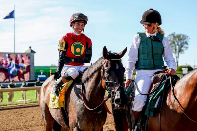 October 3, 2026, Lexington, Ky, USA: Evanescence (4) ridden by Jose Ortiz wins the Thoroughbred Club of America Stakes (Grade 2) at Keeneland in Lexington, Kentucky on October 3, 2026. Eclipse Sportswire CSM HORSE RACING 2026: Thoroughbred Club Of America WAYI Keeneland OCT 03 - ZUMAcs17 20261003_faf_cs17_304 Copyright: xTimxSudduthx