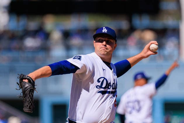 October 3, 2026, Los Angeles, California, USA: Starting pitcher, Tarik Skubal 29 of the Los Angeles Dodgers gets ready for NLDS Game 1 against the Atlanta Braves on Saturday October 3, 2026 at Dodger Stadium in Los Angeles, California. Dodgers defeat Braves, 5-3, in NLDS Game 1. JAVIER ROJAS PI Los Angeles USA - ZUMAp124 20261003_zaa_p124_044 Copyright: xJavierxRojasx